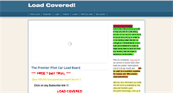 Desktop Screenshot of loadcovered.com